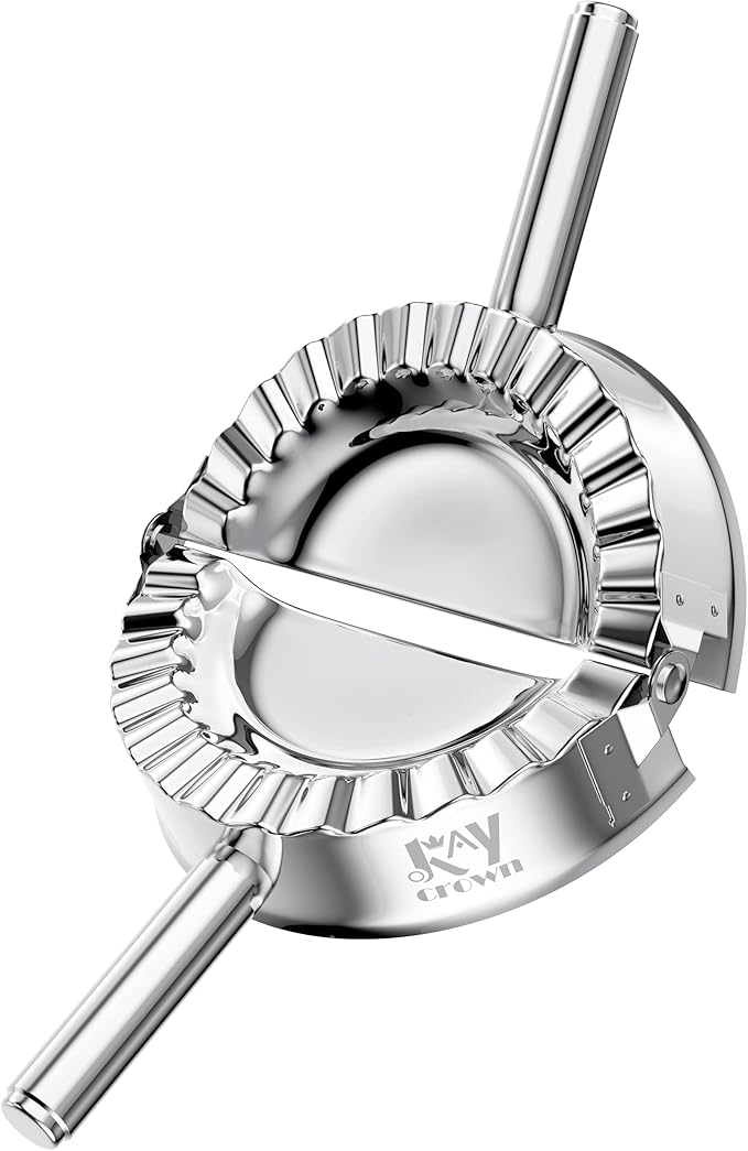 Best Utensils Stainless Steel Ravioli Mould Pierogi Dumpling Maker Wrapper by KAYCROWN