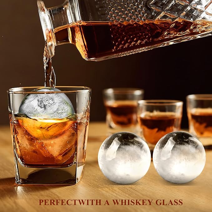 Round Ice Cube Trays for Freezer, 1.8 INCH x 8, Ice Ball Maker Mold | Round Ice - Image 4
