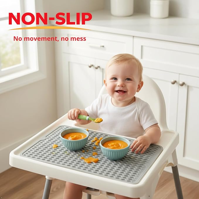 Silicone Drying Mat 16 × 12 – Gray Non-Slip Sink Mat - Image 6