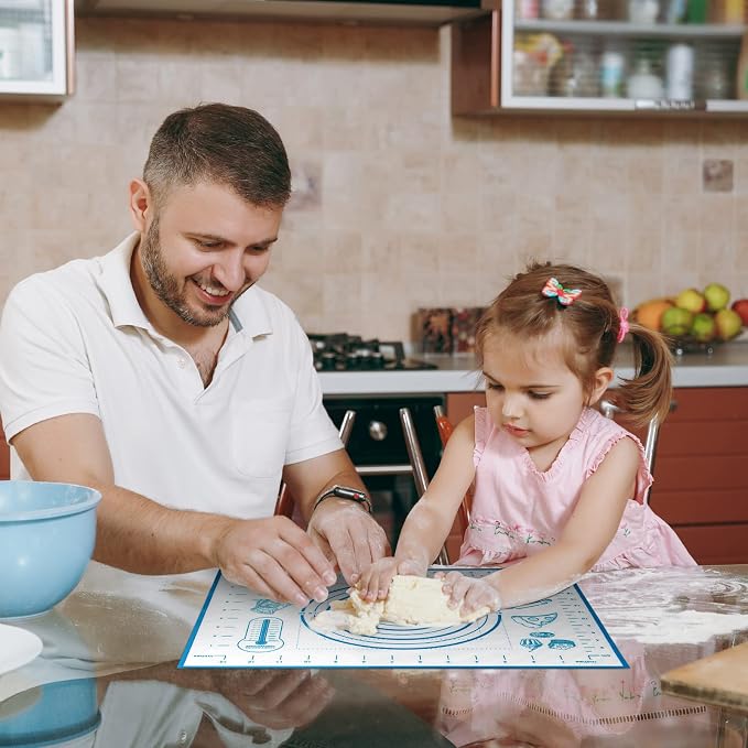 Silicone Baking Mat with Measurements, Pastry/Fondant/Dough Rolling - Image 9