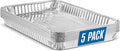 PLASTICPRO Aluminum Pans 5 Pack Disposable Cookie Sheets 9'' x 13'' Baking Pans by PLASTICPRO