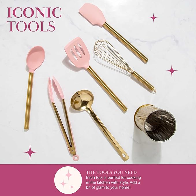 Paris Hilton Kitchen Set Tool Crock - Image 5