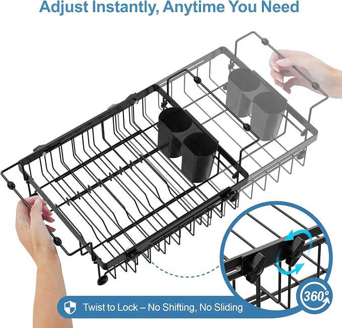 iSPECLE Expandable Dish Drying Rack - Image 6