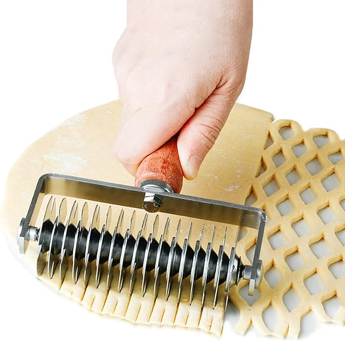 Stainless Steel Lattice Dough Cutter by Plant+Castle