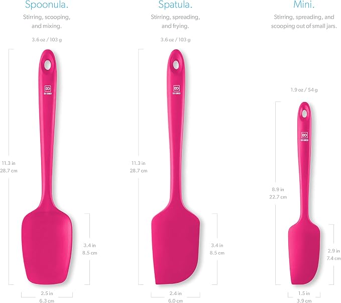 DI ORO Silicone Spatula Set - Image 5