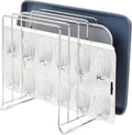 mDesign 5 Slot Pot and Pan Rack — Metal Wire Rack by mDesign