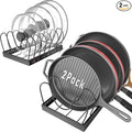 2PACK Pot Lid Organizers Inside Cabinet by Unknown