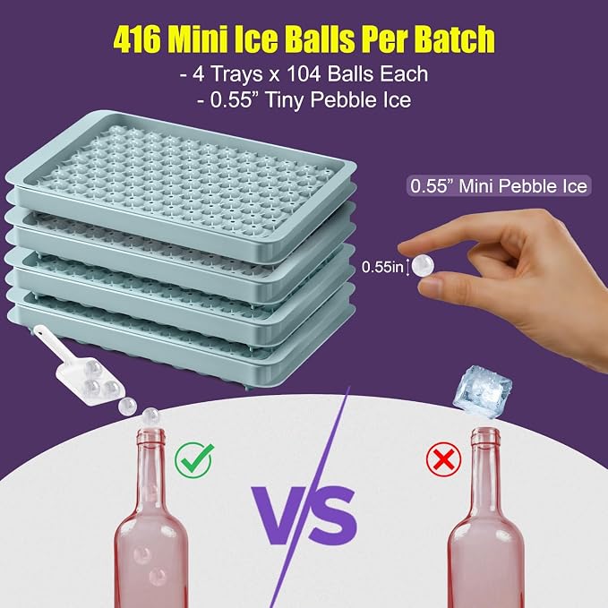 0.55in Mini Ice Cube Trays - Image 7