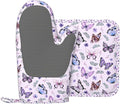 Butterflies Oven Mitts and Pot Holders Set, Cute Kitchen Accessories Heat by Nmbvcxz