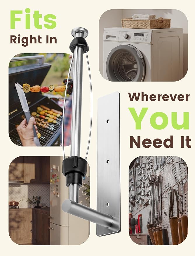 INMAKER Magnetic Paper Towel Holder, Strong Magnet Paper Towel Holder - Image 6
