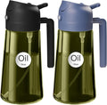 YARRAMATE 2Pcs 16oz/470ml Dark Green Oil Sprayer by YARRAMATE