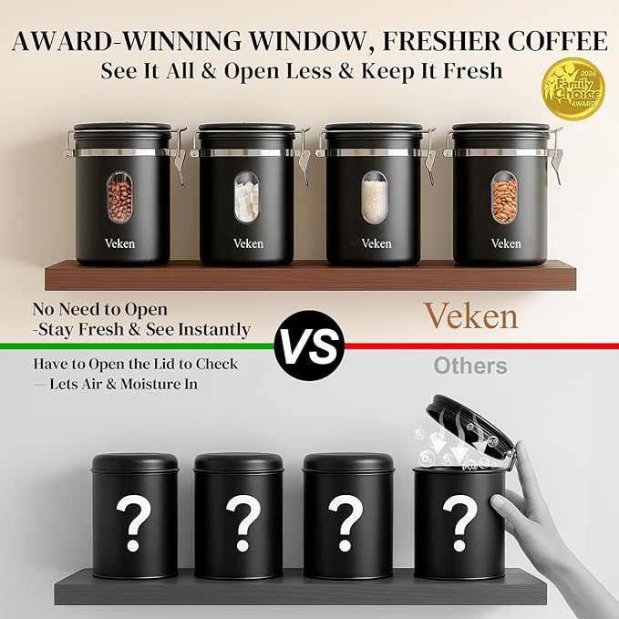 Veken Large Coffee Canister - Image 4