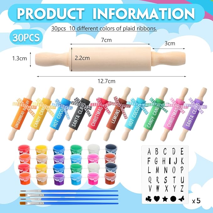 DoubleFill 30 Pack Mini Rolling Pin - Image 2