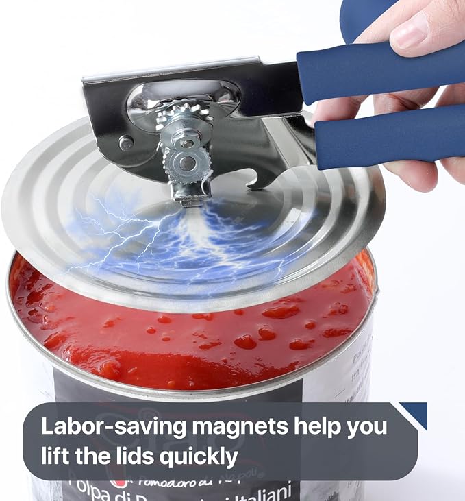 Commercial Can Opener, UHIYEE Hand Crank Can Opener Manual Heavy Duty - Image 4