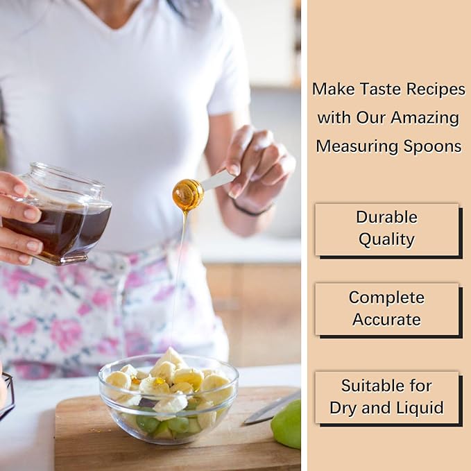 5PCS 1/2tbsp Single Measuring Spoon, Stainless Steel Individual Teaspoons Only - Image 5