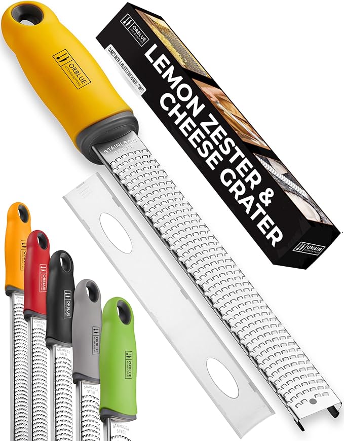 Orblue Lemon Zester & Cheese Grater by Orblue