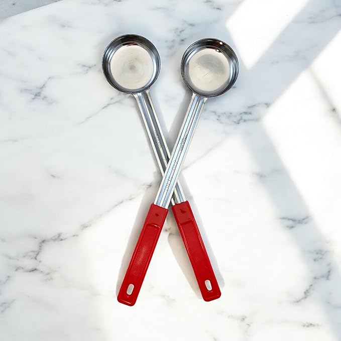 2 Ounce Solid Stainless Steel Portion Control Ladle Spoon - Image 9