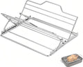 Roasting Rack for 9x13 Inch Pan, Adjustable Turkey Rack for Roasting Pan by Unknown
