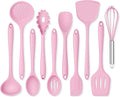 Onader Silicone Cooking Utensils Set, 10 Pieces Kitchen Utensils Set by Onader
