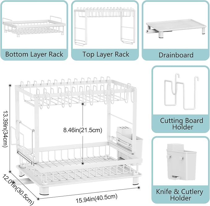 Multifunctional Dish Drying Rack - Image 6