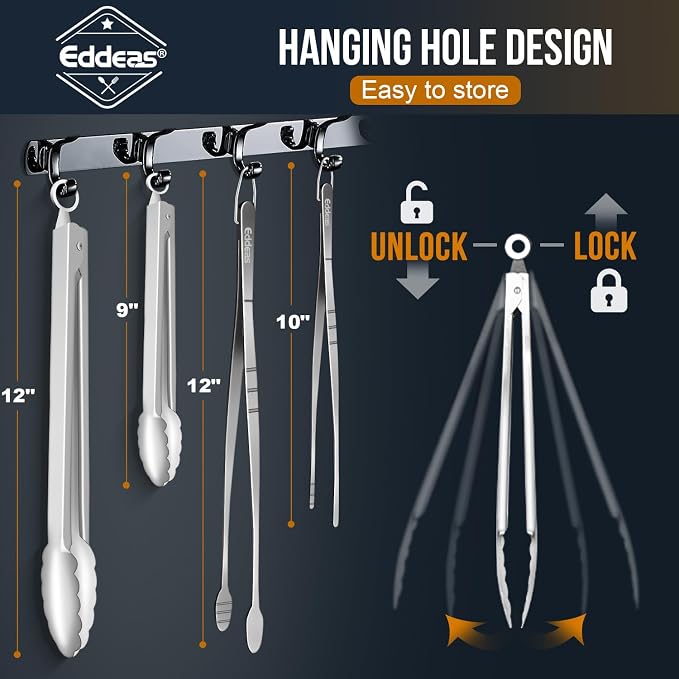 Eddeas Tongs For Cooking - Image 9
