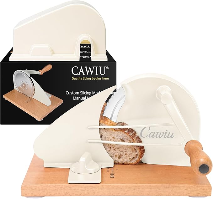 CAWIU Upgraded Manual Bread Slicer by CAWIU