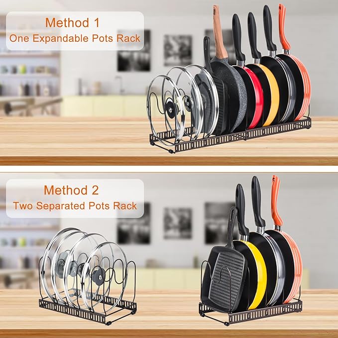 Toplife Pots and Pans Organizer Rack - Image 4
