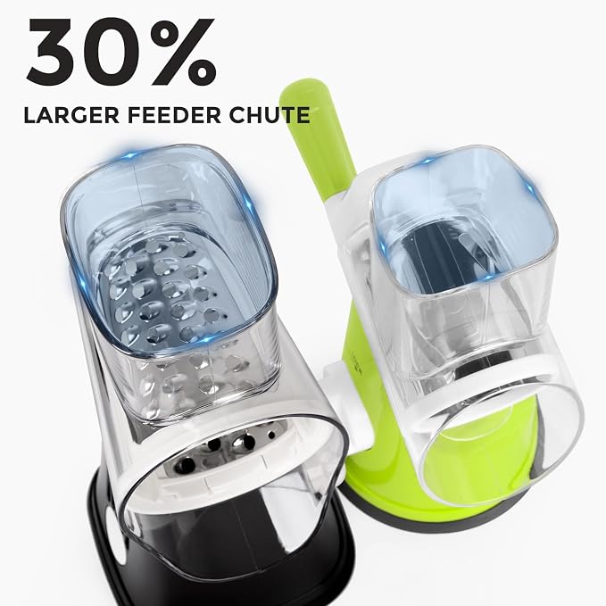 X Home 5-in-1 Rotary Cheese Grater - Image 4
