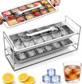 Stainless Steel Ice Cube Trays, Metal Ice Cube Trays by Unknown