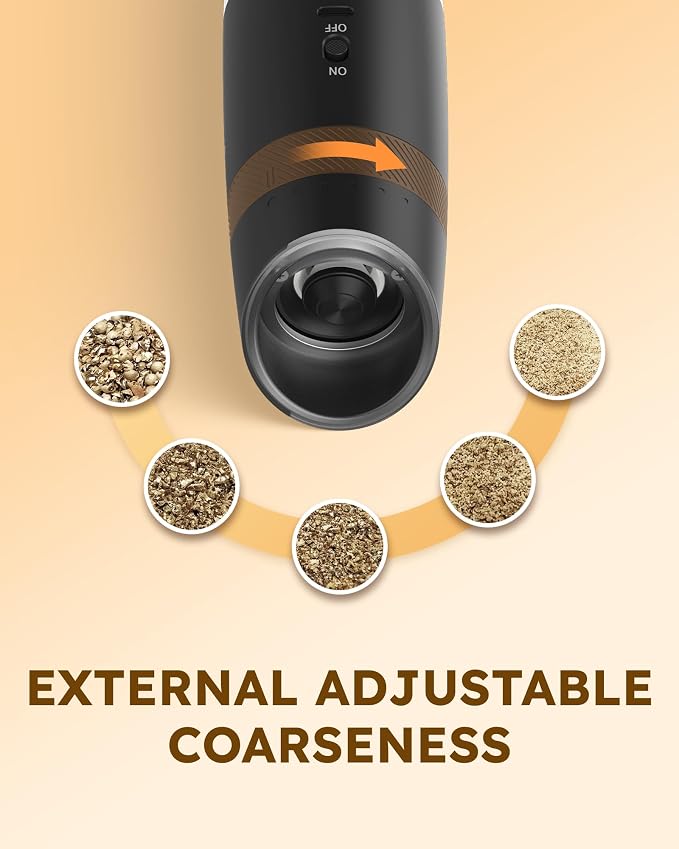Sangcon Gravity Electric Salt and Pepper Grinder Set RECHARGEABLE Automatic - Image 2