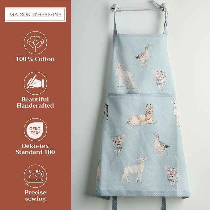 Maison d' Hermine 100% Cotton Apron - Image 2