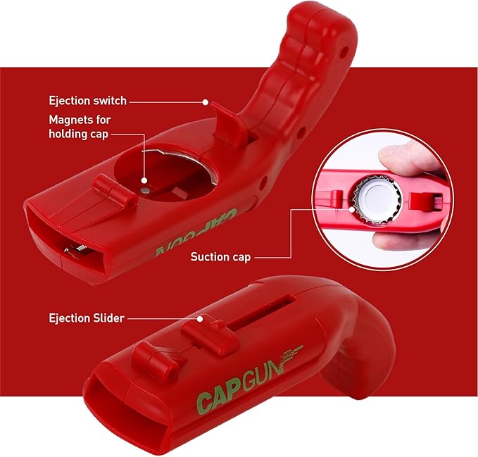 Cap Shooting Bottle Opener Gun - Image 6