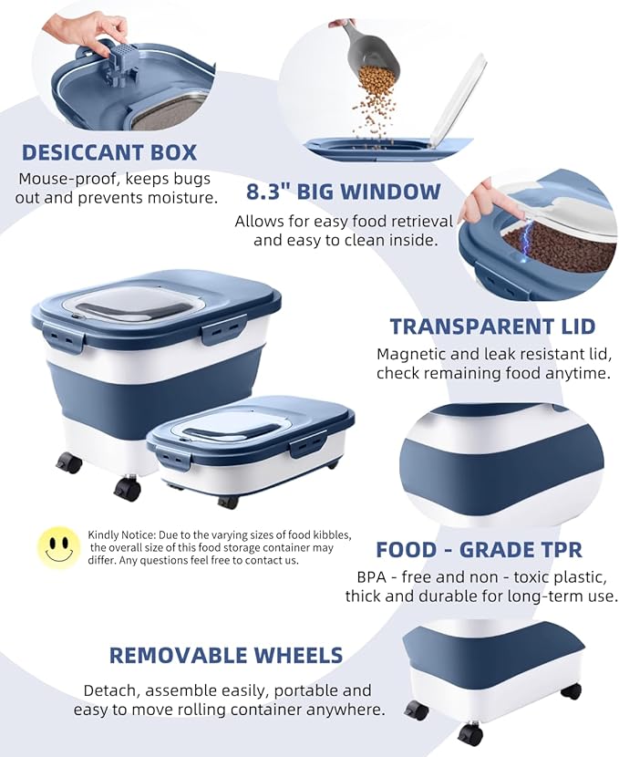 20-23 Lbs Dog Food Storage Container - Image 8