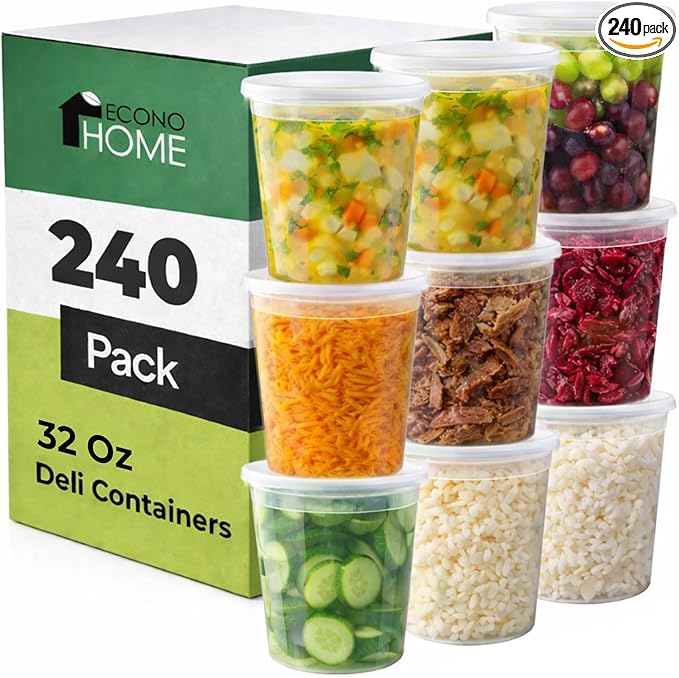 EconoHome Clear Deli Containers by EconoHome
