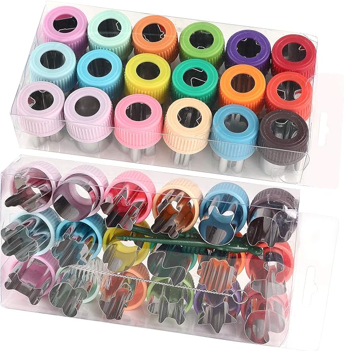 Vegetable Cutter Shapes Set Mini Sizes Cookie Cutters Set Fruit Cookie Pastry - Image 7