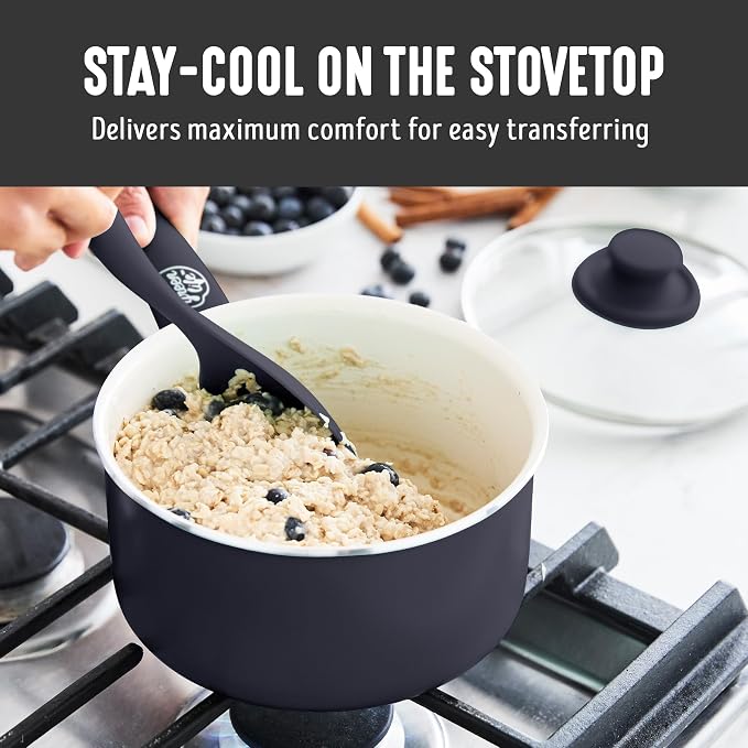 GreenLife 2.5QT Nonstick Saucepan - Image 4