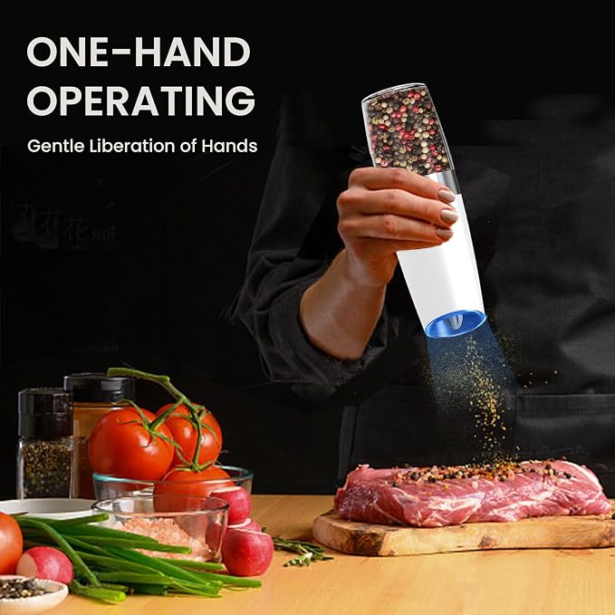 Battery Operated Salt And Pepper Grinder Set - Image 2