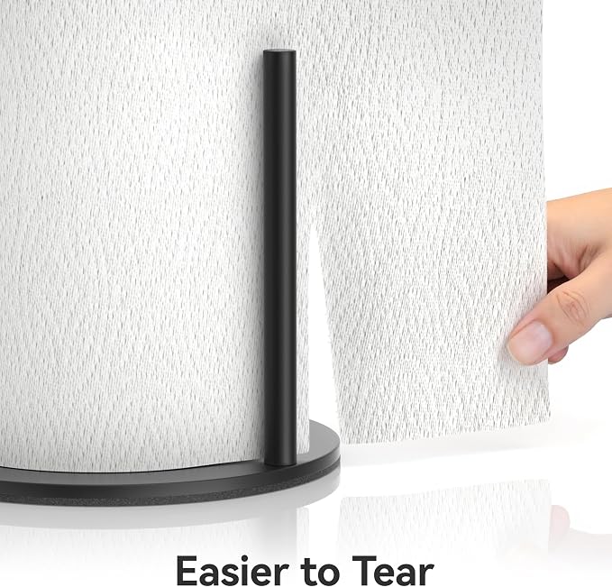 Paper Towel Holder Countertop, Stainless Steel, - Image 2