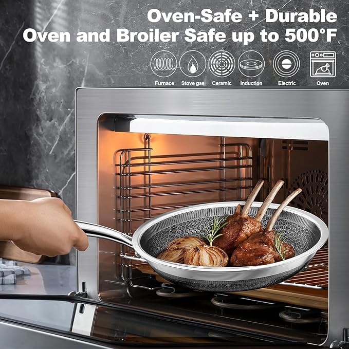 FogDream 8, Hybrid Nonstick Skillet - Image 5