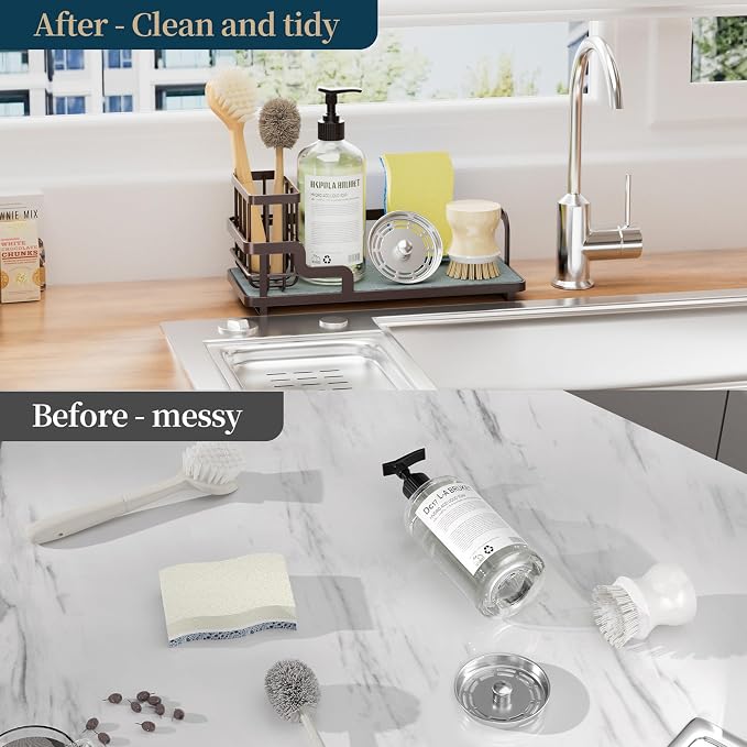 Consumest Sponge Holder for Kitchen Sink - Image 4