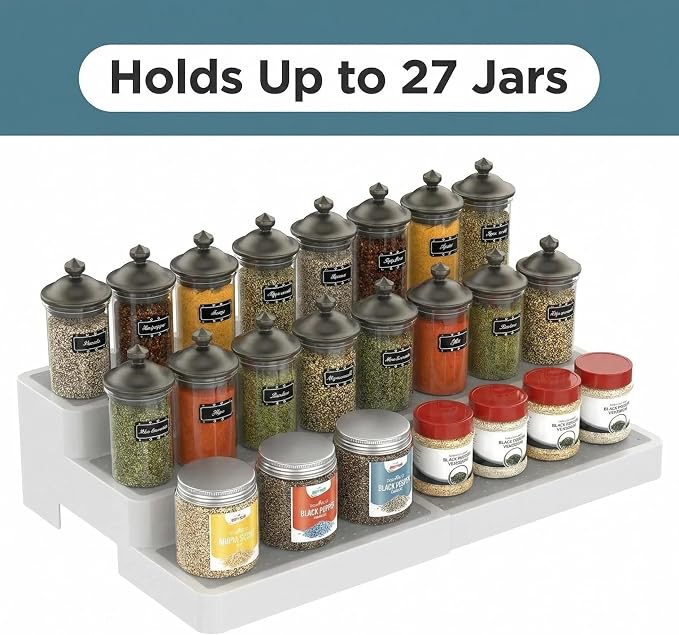 YAN & HIN Expandable Spice Rack Organizer - Image 6