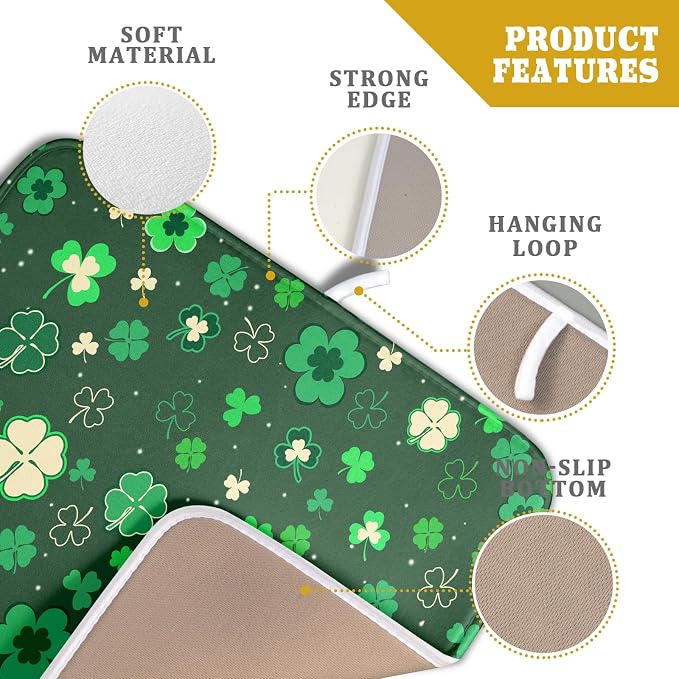 Happy St. Patrick's Day Dish Drying Mat - Image 4