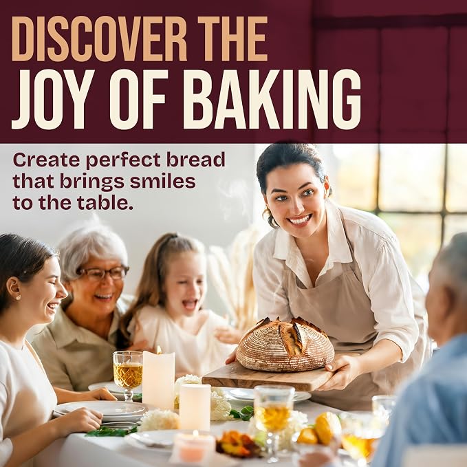 Superbaking Banneton Bread Proofing Basket, Sourdough Bread Baking Supplies - Image 9