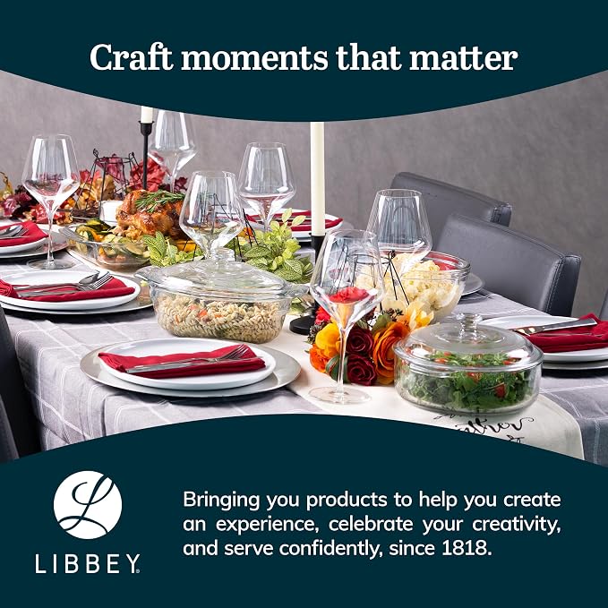Libbey Round Casserole Dish - Image 6