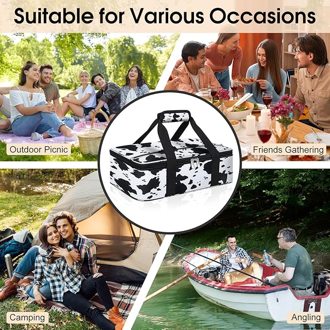 Insulated Casserole Carrier, Portable Casserole Carrier - Image 5