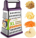Spring Chef Purple Professional Stainless Steel XL Parmesan Cheese Grater by SpringChef