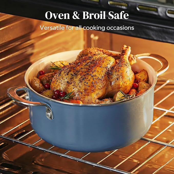 Redchef Non-stick Stock Pots Set 5QT, Sauce Pan - Image 6
