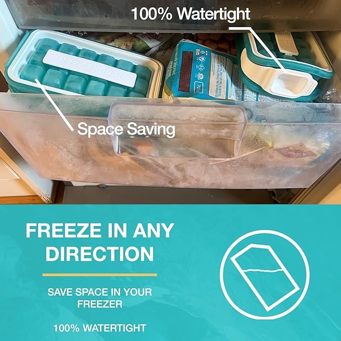 Ice Cube Tray with Lid - Image 4