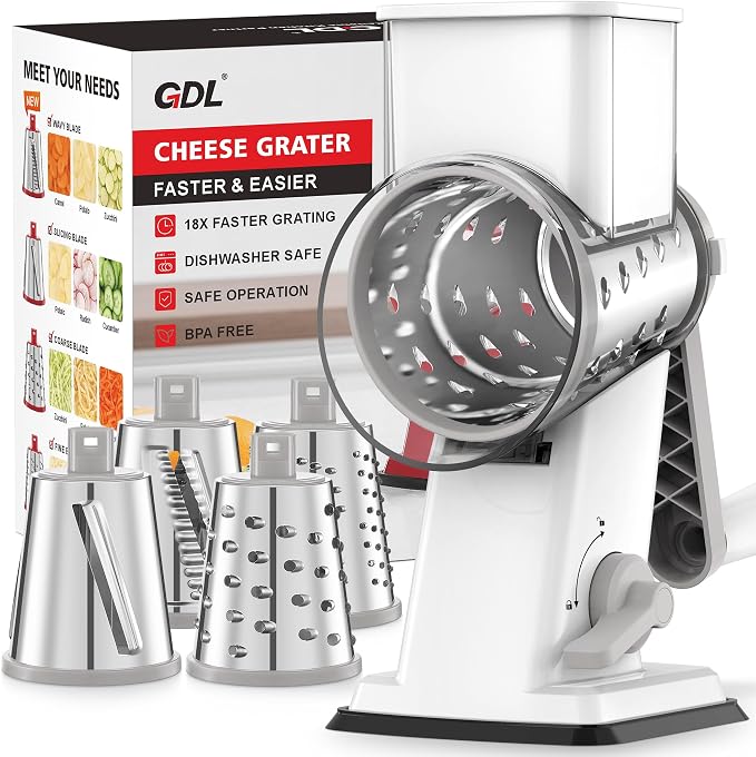 GDL Rotary Cheese Grater Hand Crank by GDL