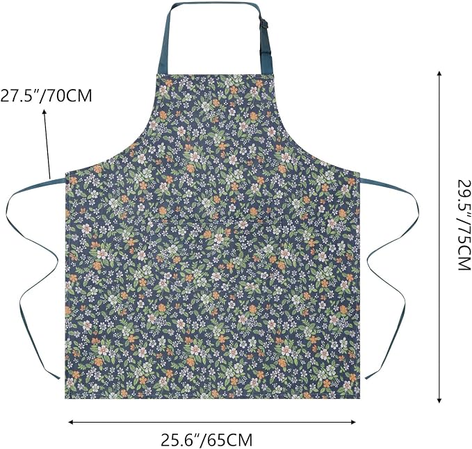 2 Pack Floral Apron for Women - Image 2